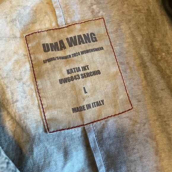 Uma Wang Katia Jacket UW6043 Serchio Camo - Picture 5 of 7